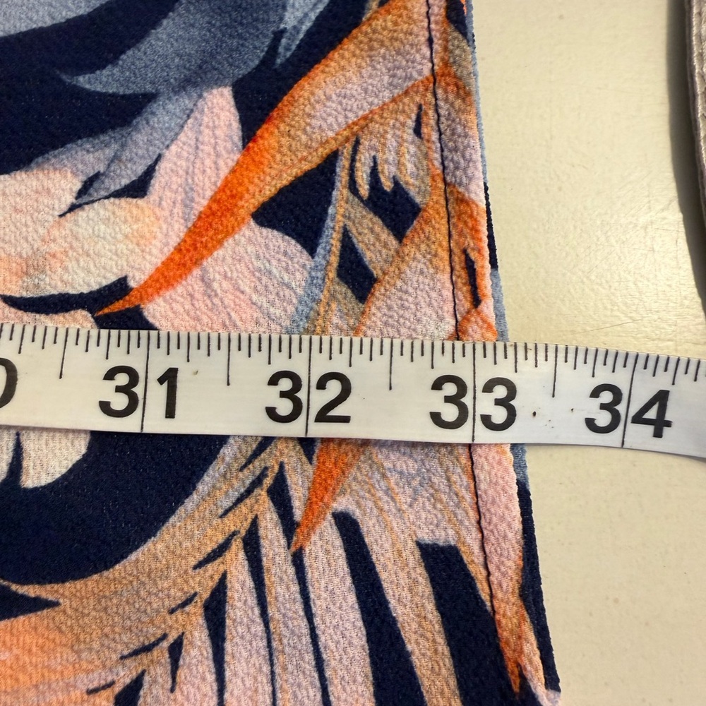 Floral Navy Swim Coverup - Picture 9 of 9